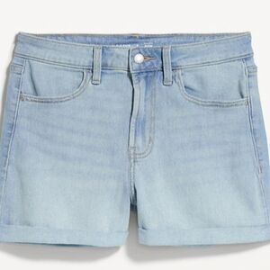 Old Navy Light Blue Jean Shorts for Women NWT Size 16